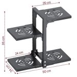 نظم دهنده طبقاتی قابلمه 4 طبقه