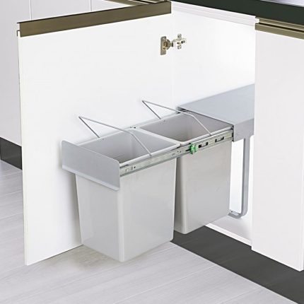 سطل زباله دو مخزنه ريلى