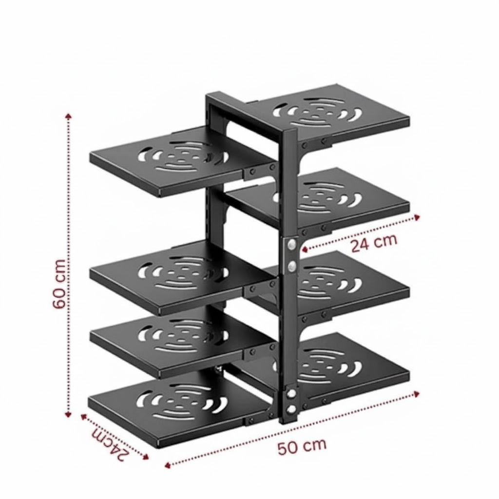 unnamed نظم دهنده طبقاتی قابلمه 8 طبقه