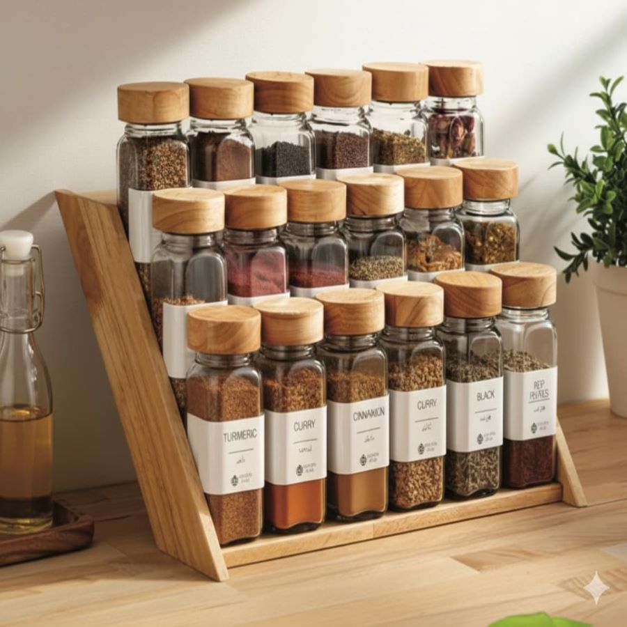 Gemini_Generated_Image_3mzs9n3mzs9n3mzs شیشه ادویه جات پک 18 تایی